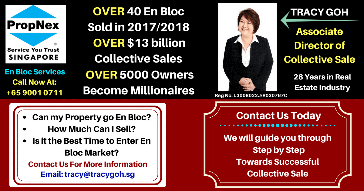 En Bloc Services PropNex Tracy Goh of PropNex Realty Singapore - En Bloc Services